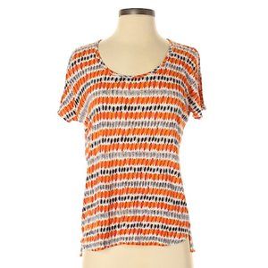 Madewell ~ Hi-Line linen printed tee